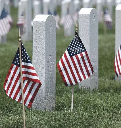 Memorial Day 2024 US Cemetery